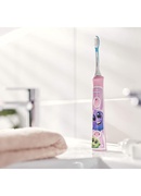 Birste Philips | HX6352/42 | Electric toothbrush | Rechargeable | For kids | Number of brush heads included 2 | Number of teeth brushing modes 2 | Sonic technology | Pink Hover