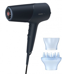 Fēns Philips Hair Dryer BHD512/00 2300 W Number of temperature settings 6 Ionic function Diffuser nozzle Navy  Hover