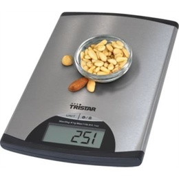 Svari Tristar | Kitchen scale | KW-2435 | Maximum weight (capacity) 5 kg | Metallic