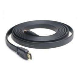  Cablexpert Black HDMI male-male flat cable 3 m m