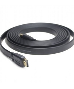  Cablexpert Black HDMI male-male flat cable 3 m m  Hover