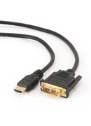 Gembird | HDMI 19pin male | DVI 18+1pin male | HDMI to DVI-D | 0.5 m