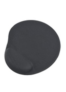  Gembird | Gel mouse pad with wrist support | Ergonomic mouse pad | 240 x 220 x 4 mm | Black