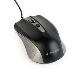 Pele Gembird | MUS-4B-01-GB | Optical Mouse | USB | Spacegrey/Black