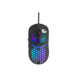 Pele Gembird | USB Gaming RGB Backlighted Mouse | MUSG-RAGNAR-RX400 | Wired | Gaming Mouse | Black