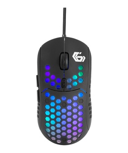 Pele Gembird | USB Gaming RGB Backlighted Mouse | MUSG-RAGNAR-RX400 | Wired | Gaming Mouse | Black  Hover