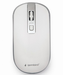 Pele Gembird | Wireless Optical mouse | MUSW-4B-05 | Optical mouse | USB | White  Hover
