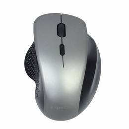 Pele Gembird | Wireless Optical mouse | MUSW-6B-02-BG | Optical mouse | USB | Black-Spacegrey