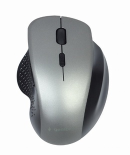 Pele Gembird | Wireless Optical mouse | MUSW-6B-02-BG | Optical mouse | USB | Black-Spacegrey  Hover