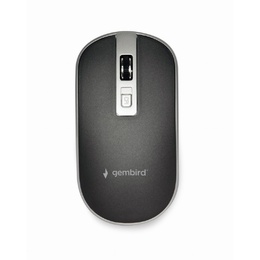 Pele Gembird | Wireless Optical mouse | MUSW-4B-06-BG | Optical mouse | USB | Black