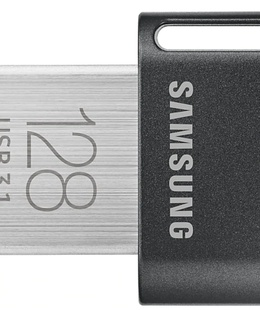  Samsung | FIT Plus | MUF-128AB/APC | 128 GB | USB 3.1 | Black/Silver  Hover