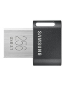  Samsung | FIT Plus | MUF-256AB/APC | 256 GB | USB 3.1 | Black/Silver