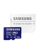  Samsung | PRO Plus microSD Card with Adapter | 512 GB | MicroSDXC | Flash memory class U3 Hover