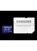  Samsung | MicroSD Card with SD Adapter | PRO Plus | 128 GB | microSDXC Memory Card | Flash memory class U3