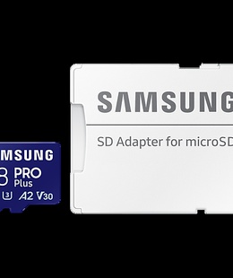  Samsung | MicroSD Card with SD Adapter | PRO Plus | 128 GB | microSDXC Memory Card | Flash memory class U3  Hover