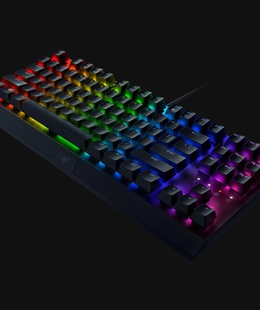 Tastatūra Razer | BlackWidow V3 | Gaming keyboard | RGB LED light | US | Black | Wired  Hover