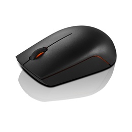 Pele Lenovo | Wireless Compact Mouse | 300 | Optical Mouse | 2.4 GHz Wireless via Nano USB | Black | 1 year(s)