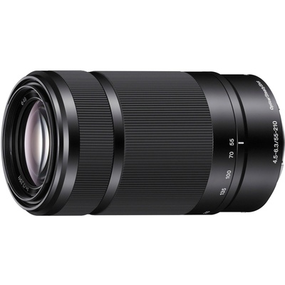  Sony E 55-210mm f/4.5-6.3 OSS objektīvs, melns