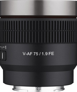  Samyang V-AF 75mm T1.9 FE lens for Sony  Hover