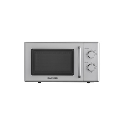 Mikroviļņu krāsns Daewoo KOR 6S20S 2, 20 L, 700 W, sudraba krāsā