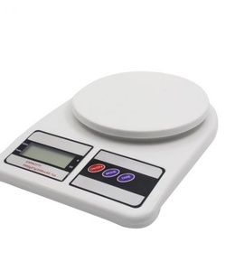 Rosberg 555551651A virtuves svari, maksimālais svars 7 kg, šķidro kristālu displejs, balti  Hover