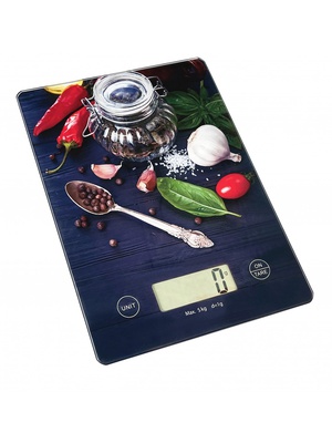 Virtuves svari Voltz OV51651KD, 5 mg, 2x AAA baterijas, 20,0x14,6x1,8 mm LCD ekrāns, čili pipari 5R1651KDCP  Hover