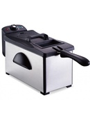 Fritieris Oliver Voltz 55RP51980P, 2000 W, 3L  Noņemams katls, vāks un filtrs, nerūsējošais tērauds