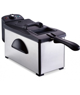 Fritieris Oliver Voltz 55RP51980P, 2000 W, 3L  Noņemams katls, vāks un filtrs, nerūsējošais tērauds  Hover
