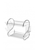 Trauku žāvētājs Rosberg R53000H, hromēts, 2 līmeņi, 40x25x39cm 555R53000H Hover