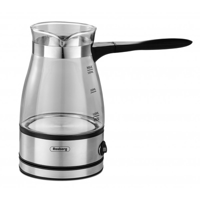 Elektriskā turku kafijas kanna Rosberg R51165C, 600W, 500 ml, Stikls 555R51165C