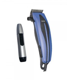 Matu griešanas mašīna ar ausu deguna trimmeri Rosberg 5R51810MNB, 10W, zila  Hover