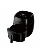Gaisa friteris Rosberg 55R51980CA, 1350W, 5,2 l, LED displejs, Taimeris, līdz 200°C, Melns Hover