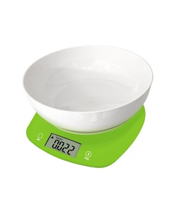 Virtuves svari ar bļodu Rosberg R51651Q, 5kg., 2xAAA batarejas, LED displejs 5R51651QGN  Hover