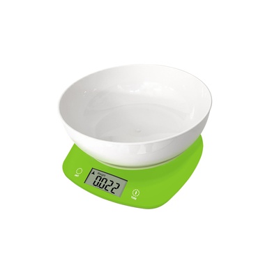 Virtuves svari ar bļodu Rosberg R51651Q, 5kg., 2xAAA batarejas, LED displejs 5R51651QGN