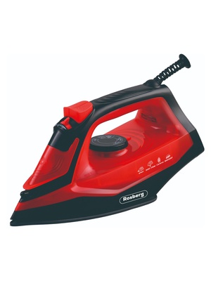 Iron Rosberg R51050G, 2200W, 160ml., Ceramic plate, Red 55R51050GR  Hover