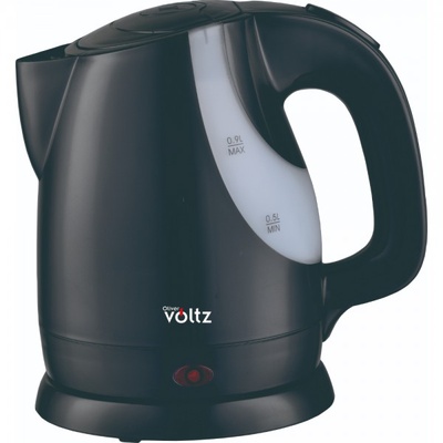 Oliver Voltz 5OV51230FB elektriskā tējkanna, 1300W, 0.9L, bezvadu, melnā krāsā