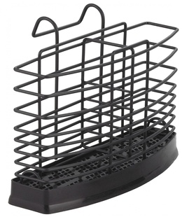 Rosberg 55R53003DB galda piederumu turētājs, 20,7 × 9,5 × 15,2 cm, melns  Hover