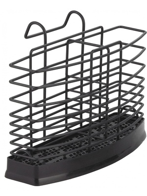 Rosberg 55R53003DB galda piederumu turētājs, 20,7 × 9,5 × 15,2 cm, melns  Hover