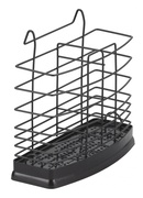 Rosberg 55R53003BB galda piederumu turētājs, melns, 16,6 × 15,8 × 6,5 cm