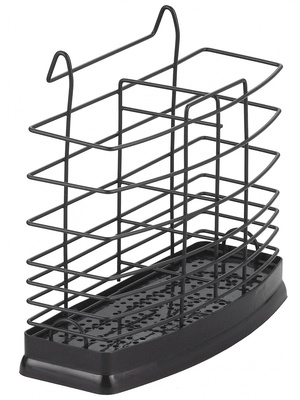 Rosberg 55R53003BB galda piederumu turētājs, melns, 16,6 × 15,8 × 6,5 cm  Hover