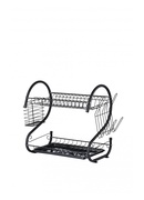 Trauku žāvētājs Rosberg R53000H, melns, 2 līmeni, 40x25x39cm 55R53000HB