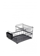 Rosberg 5R53000PBL, Trauku žāvētājs, 2 līmeņi, 45x32,5x27,3 cm, Melns