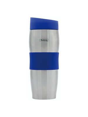 Thermo mug Rosberg R52011C, 0.380 l., Double walls, S/s/blue 55R52011CB  Hover