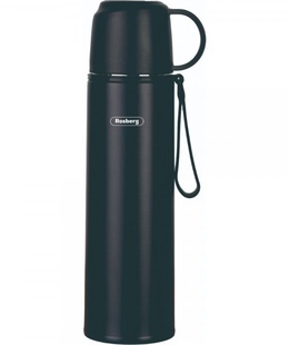 Termoss Rosberg 55R52010FB, nerūsējošais tērauds, 0.5 L, melns. Tilpums: 0.5 L  Hover