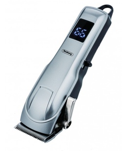 Rosberg 555R51810Q uzlādējama matu mašīnīte, 5W, DC 3.7V 1200mAh, USB uzlāde, sudraba krāsā  Hover