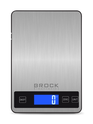 Virtuves svari BROCK SKS 1008 ar LED displeju līdz 5kg  Hover