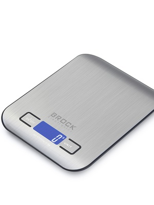 Digitālie virtuves svari BROCK SKS 1011 ar LED displeju max 5kg  Hover