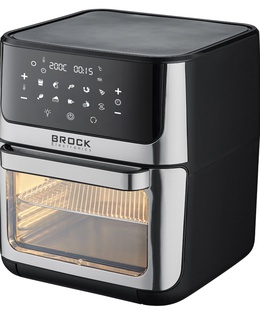 Karstā gaisa krāsns-fritieris BROCK DA 1000 BK 12L, 1800W  Hover