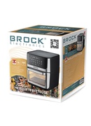 Karstā gaisa krāsns-fritieris BROCK DA 1000 BK 12L, 1800W Hover