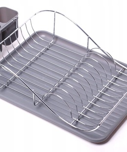 Trauku žāvētājs 49 × 32 × 12,5 cm (pelēks), 0761B, KAMILLE  Hover